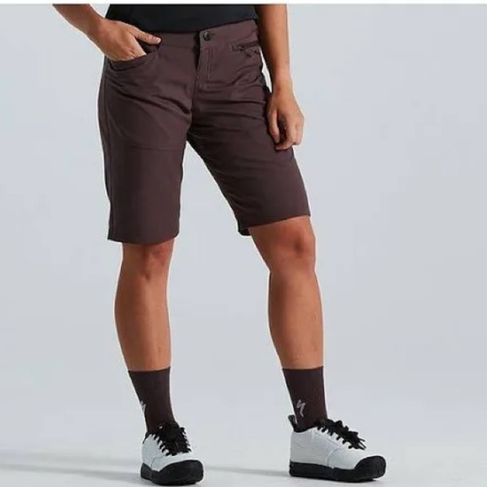 Specialized Women's Trail Shorts Size Large Cast Umber NWT